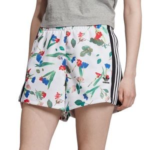 Adidas Originals Floral Shorts (Size S)